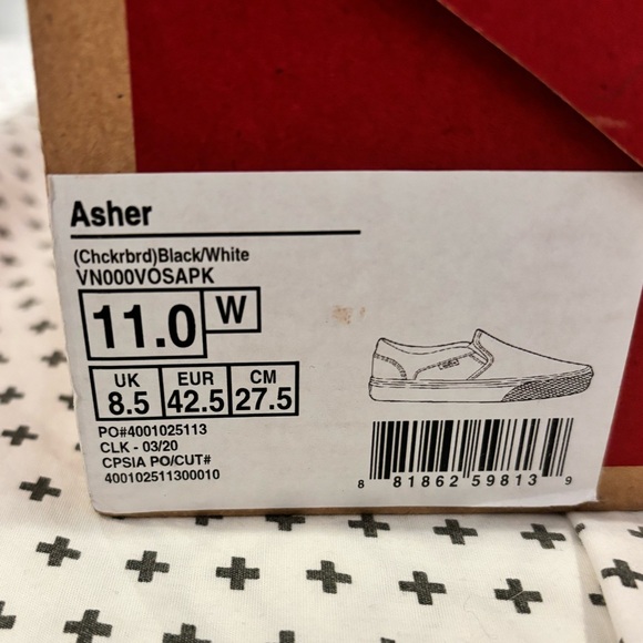 Classic black and white checkered vans - Picture 4 of 4